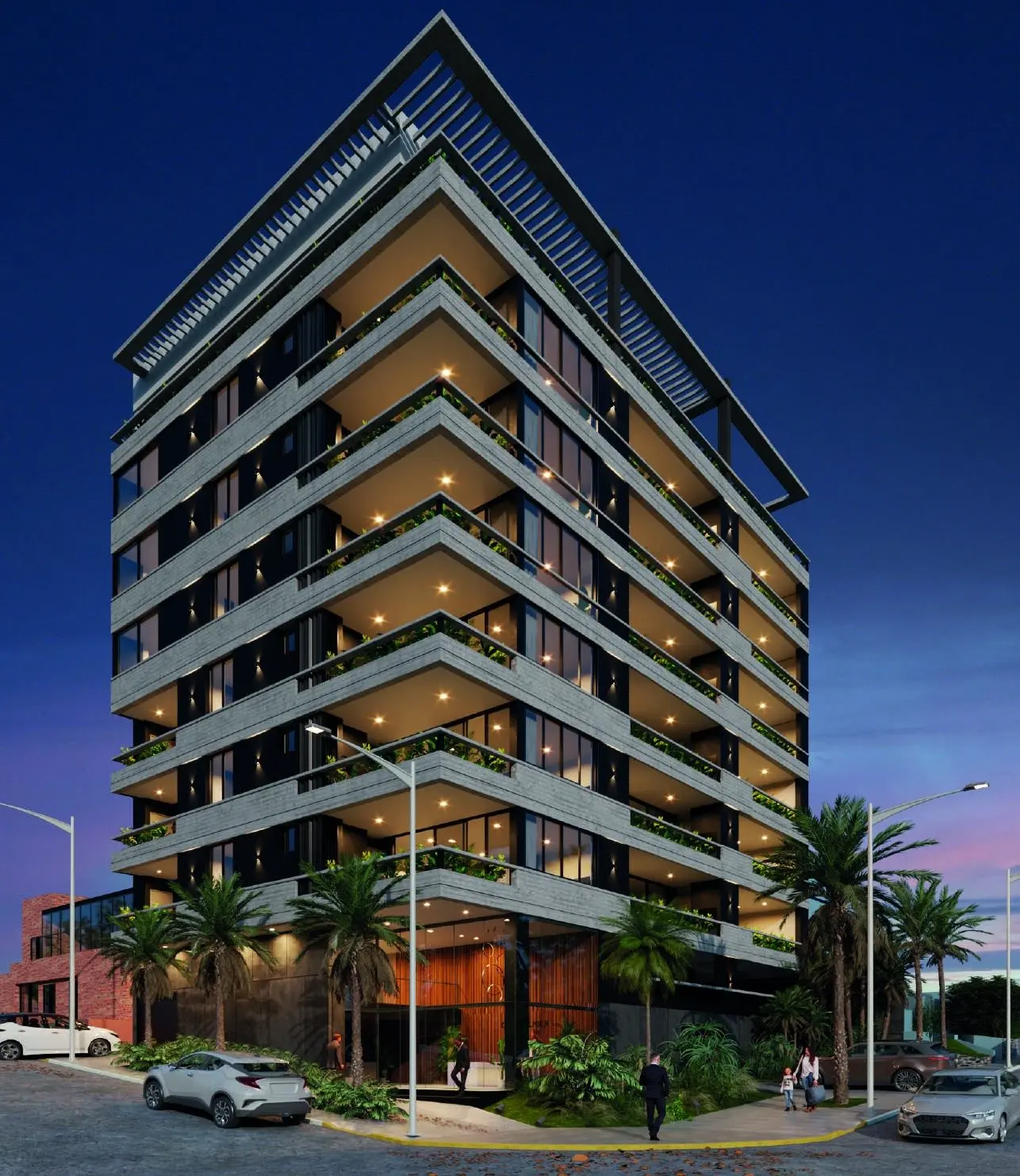 Casa Palmier, edificio en construcción en Villa Sarita, Posadas